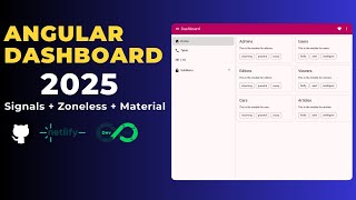 Angular Dashboard desde Cero 🚀 | Signals, Zoneless, Angular Material + Deploy en Netlify