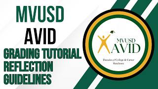 Grading Tutorial Reflection Guidelines