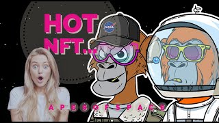 The Next Bored Ape Yacht Club 10X Potential! Apes of Space NFT Craze Continues!!!