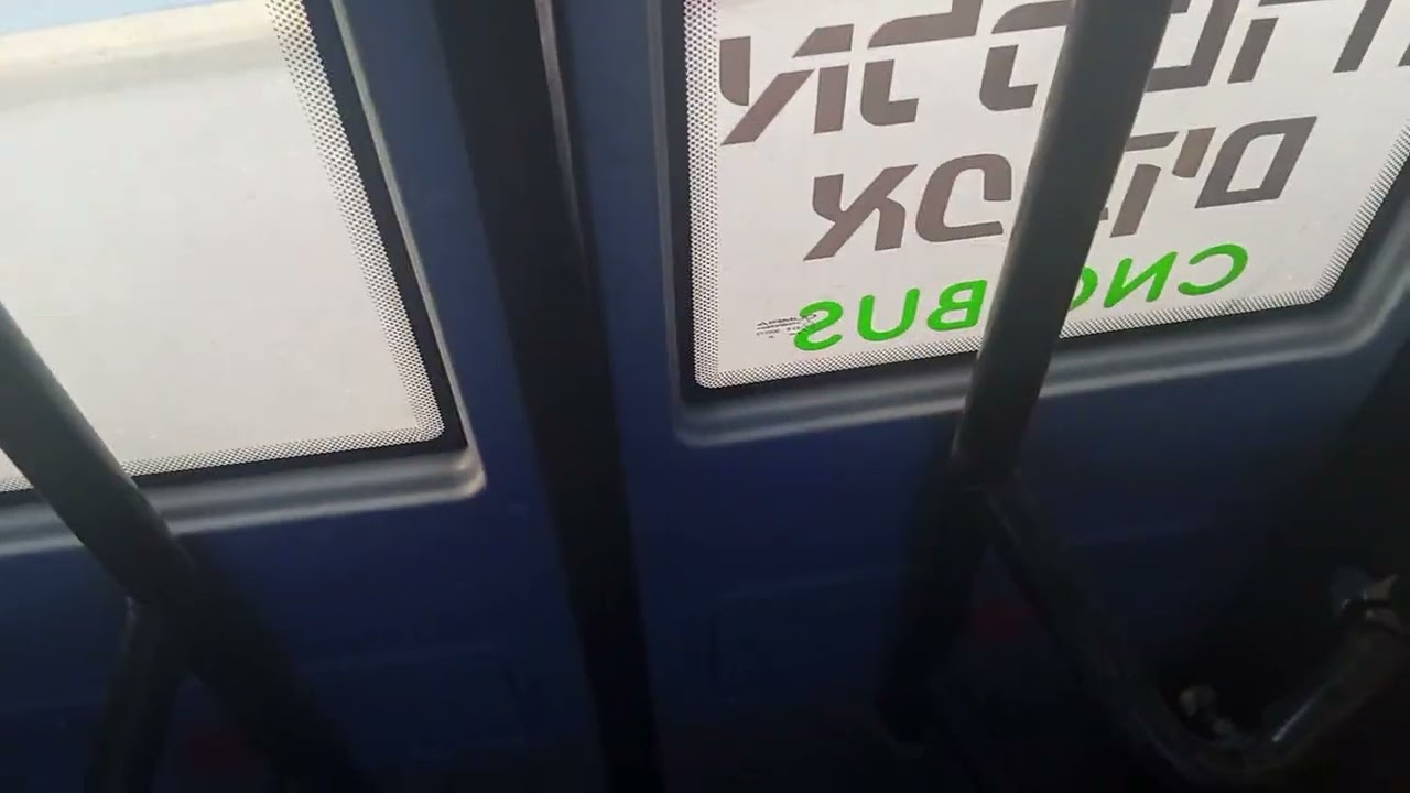 ירידה מהיסוזו cng bus של קו 181 מיבנה לראשון לציון בתחנה האחרונה בנימין שמוטקין טוליפמן ראשון לציון 