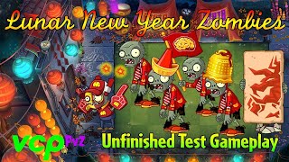 Plants vs. Zombies 2 / PvZ2 9.4.1 - Lunar New Year Zombies - Unfinished Test Gameplay (Beta) | VCP