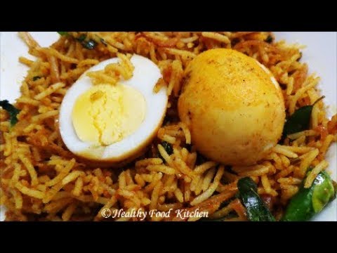 Egg Biryani in Tamil -Egg Biryani Recipe-Muttai Biryani Recipe-Egg Recipe-Biryani Recipe