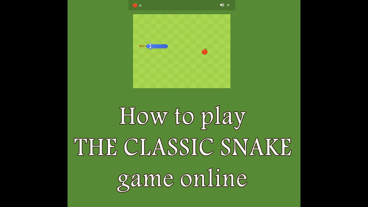 play classic snake online