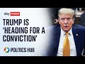 Trump heading for a conviction says biographer michael wolff