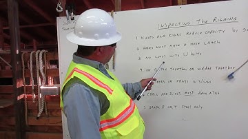 Rigging 2 of 4 Safety Considerations by Operator Libby