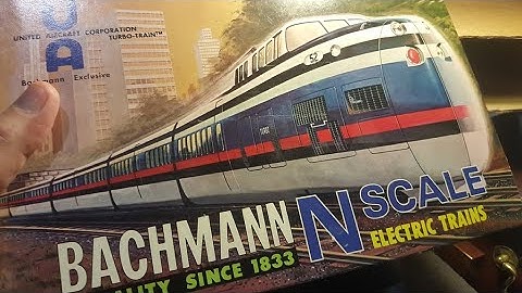 Turbo Train!  Classic Bachmann Collectible in N Scale