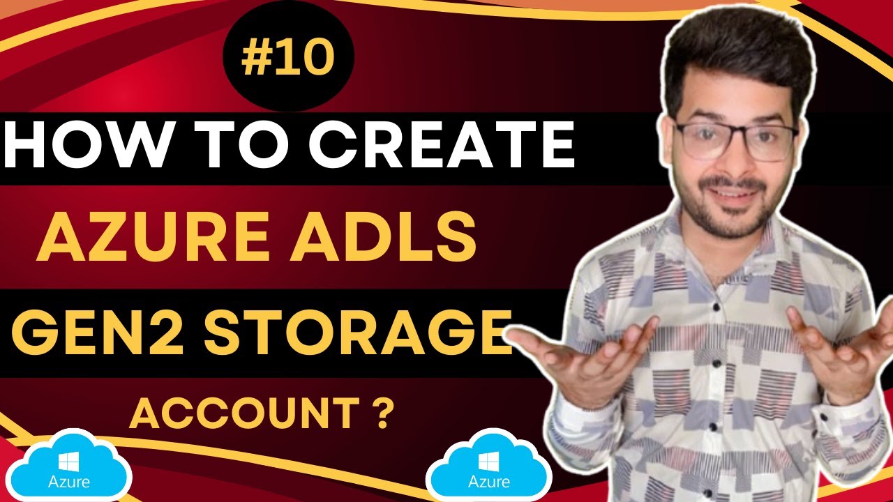 How to Create Azure Data Lake Storage Gen 2 Account || Azure Data ...