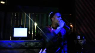 B.o.B performing at Mezcal Cantina in Riverside