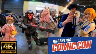 [4k] Comic Con 2022 Argentina Cosplay Highlights - La Rural