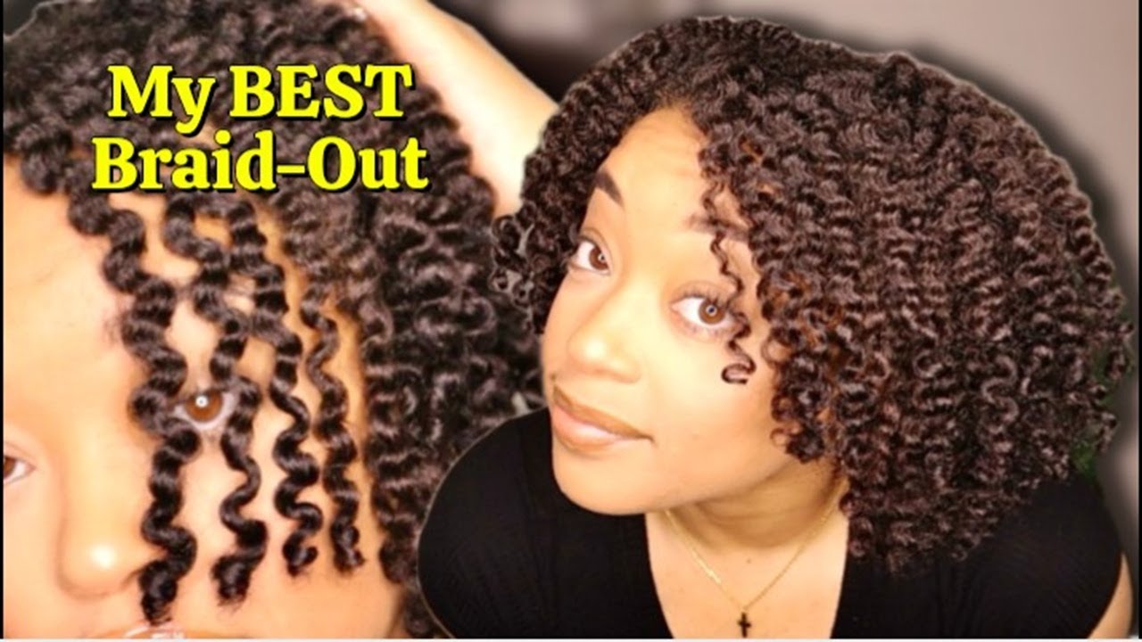 The BEST Braid Out Technique