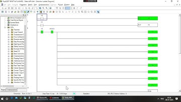 Delta plc  "SET/RESET & FLASHER BIT" programming