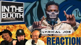 LYRICAL JOE - IN THE BOOTH | REACTION 🎙️🔥