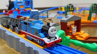 Thomas the Tank Engine & Terrence ☆I played on the wood loading and unloading course♪
