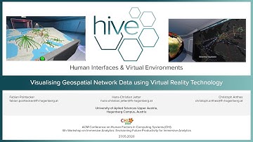 Visualising Geospatial Network Data using Virtual Reality Technology