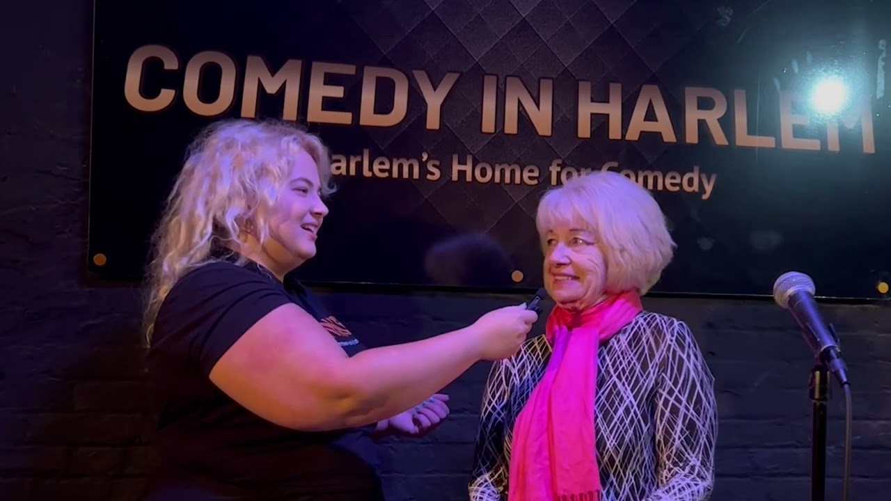 Comedian Linda Marcus Smith at Comedy In Harlem