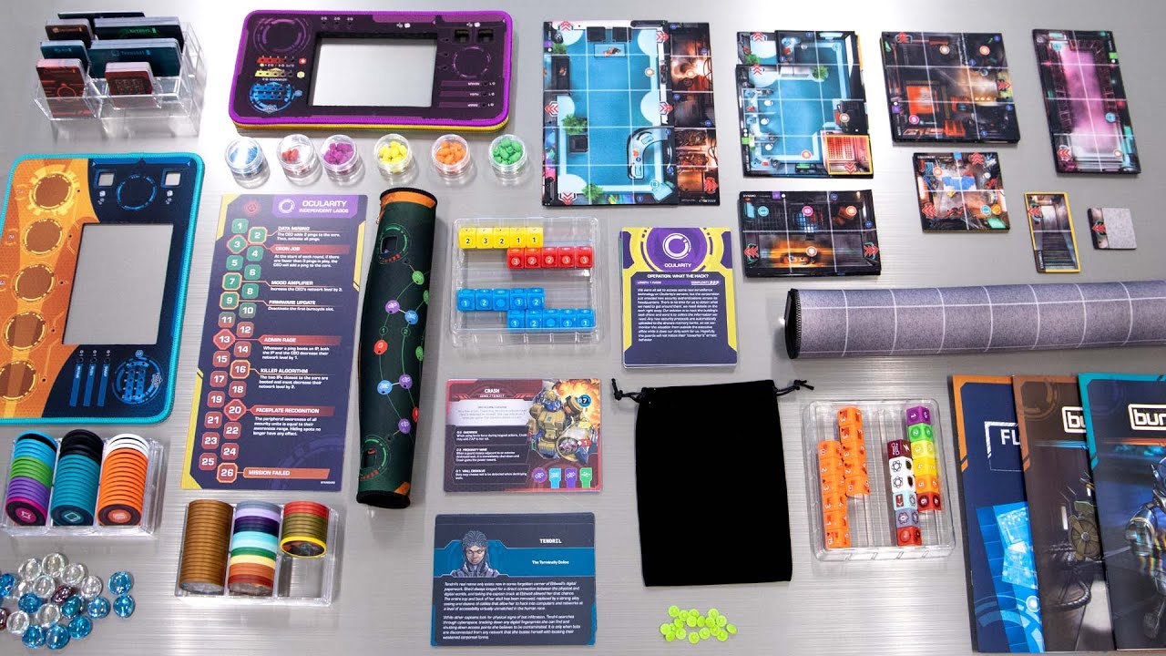 burncycle Base Game Unboxing