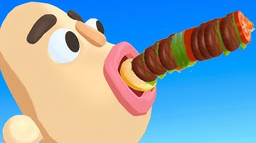 Sandwich Runner - Gameplay Walkthrough - All Levels (IOS, Android)