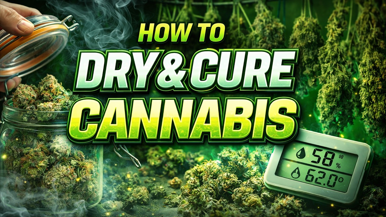 How to Properly Dry and Cure Cannabis (Step-by-Step)