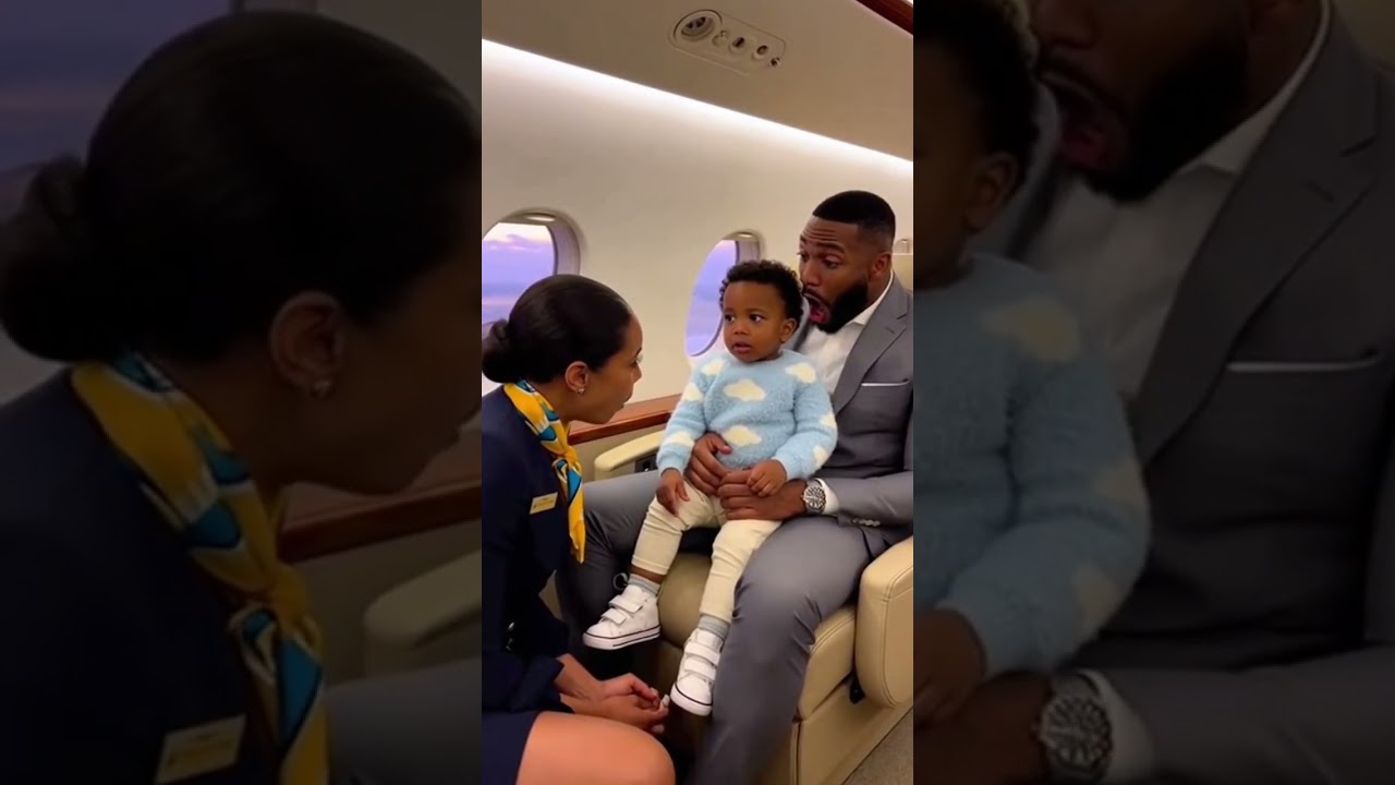 Маленький помощник на борту частного самолета – это невероятно смешно! 😂✈️