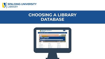 Choosing a Library Database