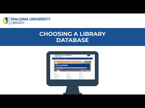 Choosing a Library Database