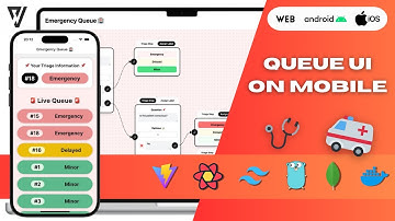 Triage & Emergency Queue Full Stack App | #8 Queue UI on Mobile