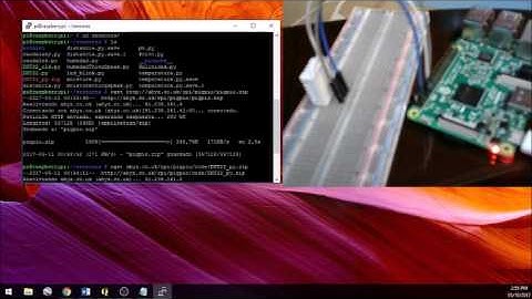 Tutorial de Implementación de un Sensor de Humedad en una Raspberry Pi 3