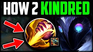 KINDRED SHREDS EVERYONE  How to Kindred & Carry (Best Build/Runes) Kindred Guide Season 14