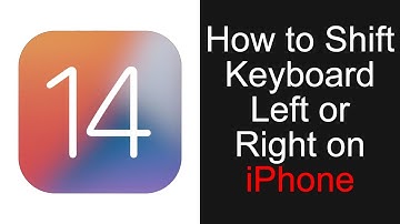 How to Shift iPhone or iPad Keyboard Left or Right (EASY)