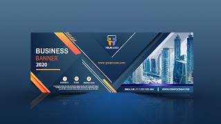 How To Do Professional Web Banner Design  Photoshop Cc Tutorial