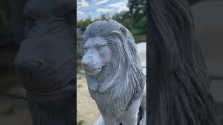 скульптура льва . мастер Дмитрий Сурков.  #сказочнаямастерскаяколесникова