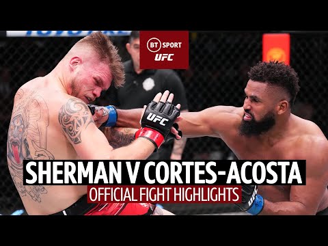 Chase sherman v waldo cortes-acosta | official ufc fight highlights | heavyweights go to war!