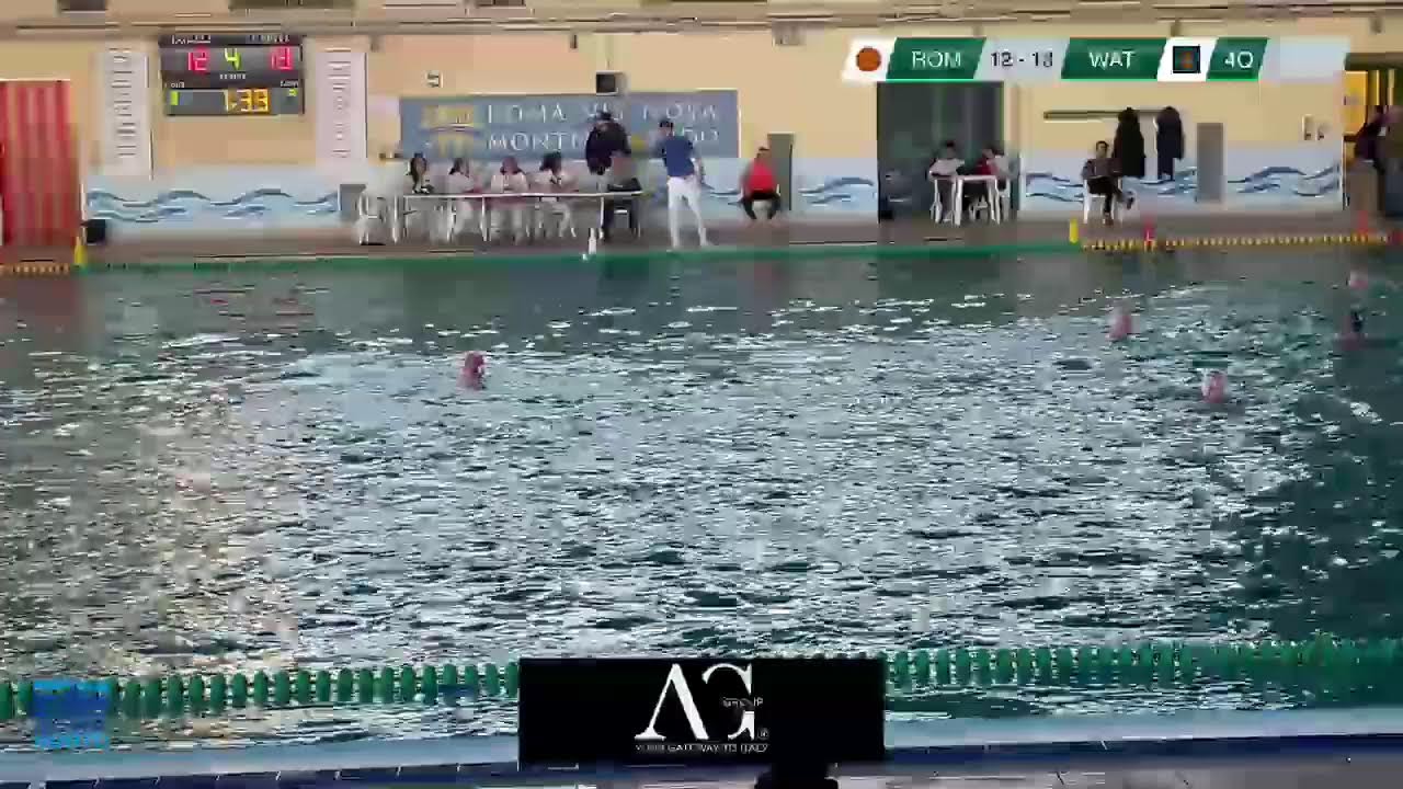 Diretta Serie A2  - Girone Sud: Roma 2020 vs Waterpolo Napoli Lions.