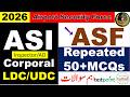 ASF Most Repeated/Expected MCQs for upcoming tests 2026