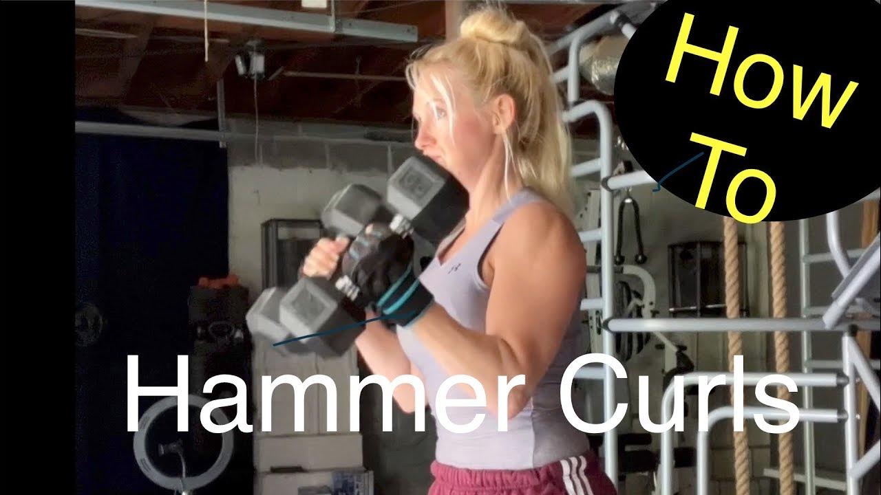Hammer Curls Training HOWTO. Learn how to properly perform this