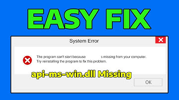 How To Fix The Program Can