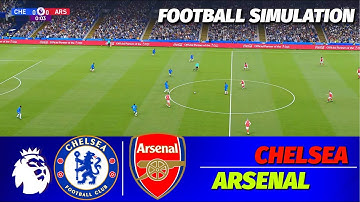 🔴LIVE | CHELSEA vs ARSENAL - PREMIER LEAGUE 2025| PES 21 Simulation