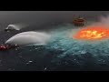 Подводный пожар произошел в Мексиканском заливе