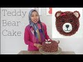 Teddy Bear Cake Decorating | Cara menghias cake tema Teddy Bear