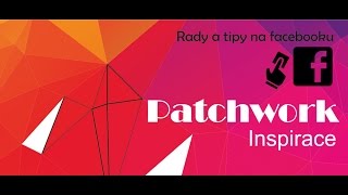 Patchwork Purple Star - postup