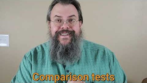 Calculus 2 -- Comparison tests -- Overview