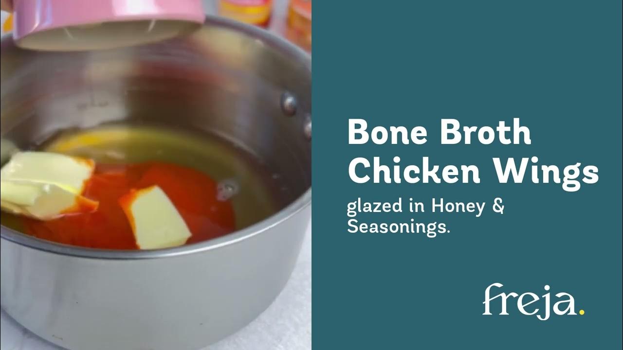 Bone Broth Chicken Wings Recipe Freja YouTube