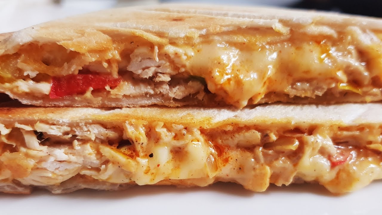 chicken fajita sandwich recipe YouTube