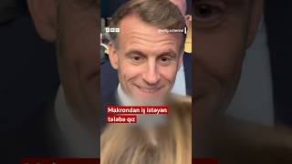 Makrondan Iş Istəyən Tələbə Qız