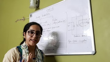 Analog IO Isolation II Lecture 3II Geetika  Aswani