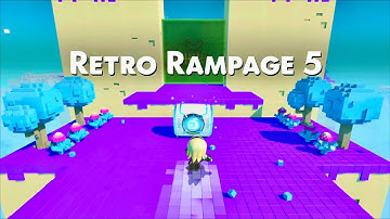 Astro Bot - Feather Cluster - Retro Rampage 5, no commentary