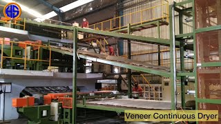 Veneer Continuous Dryer 3 Decks | Dryer Machine | Plywood Machinery | HONG SHING MACHINERY