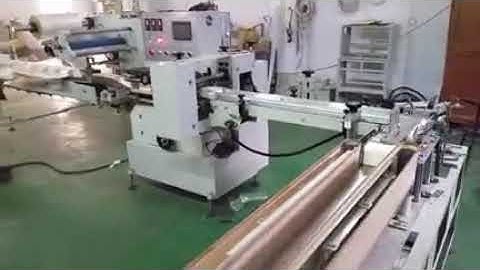 Automatic napkin packing machine
