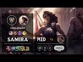 Samira Mid vs Twisted Fate - NA Challenger Patch 11.6