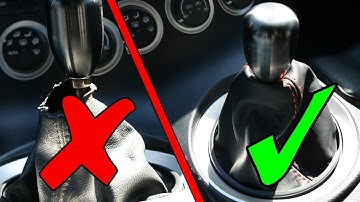 [HOW TO] Nissan 350z Shifter Boot Cover Installation